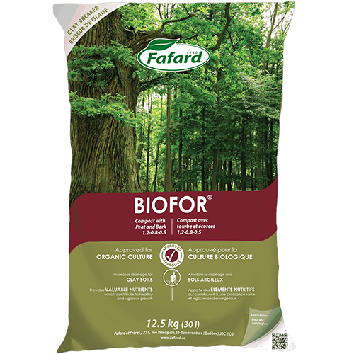 Compost Biofor avec tourbe et écorce (Bio)