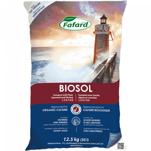 Compost Biosol avec tourbe, algues et crevettes (Bio)